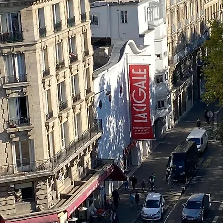 Apartamento Studio Immergé Dans Pigalle Donnant Sur Une Vue Magnifique Du Sacré-coeur