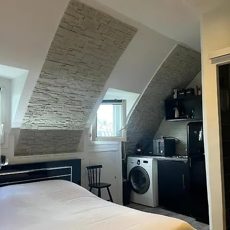 Studio Immergé Dans Pigalle Donnant Sur Une Vue Magnifique Du Sacré-coeur Apartamento